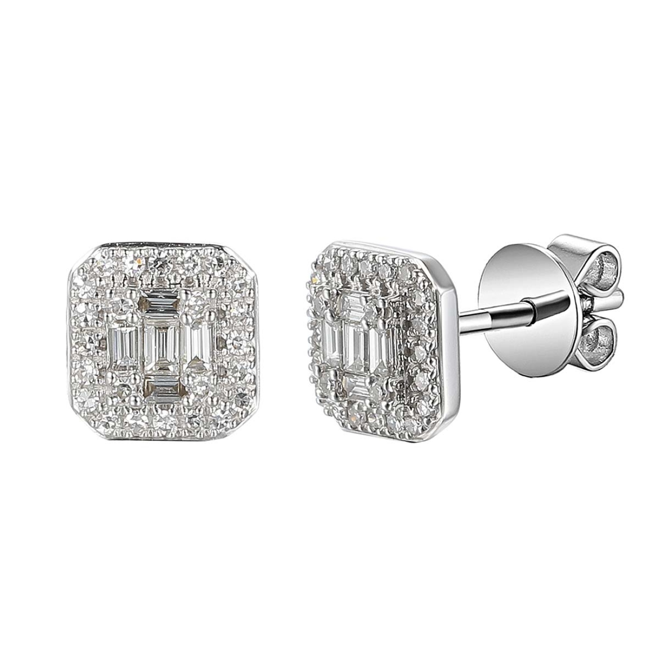 Kolczyki z diamentami (E71618 W S)