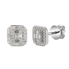 Kolczyki z diamentami (E71618 W S)