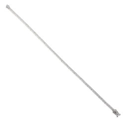 Bransoletka tenisowa z diamentami 1 ct (B01538 W) - zdjęcie: 2