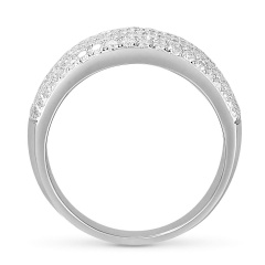 Pierścionek z diamentami (R46165 W)