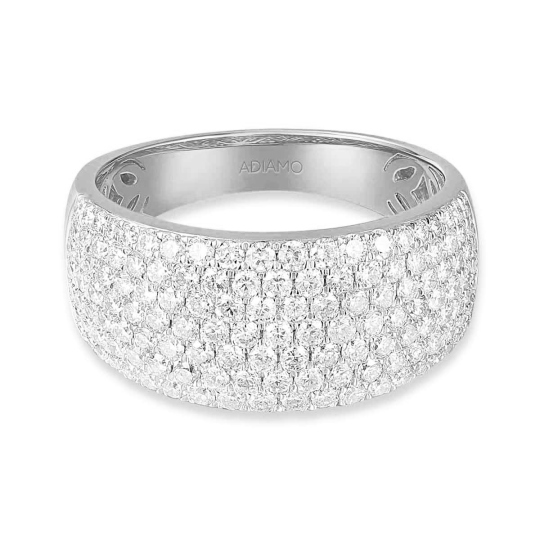 Pierścionek z diamentami (R46165 W): 8