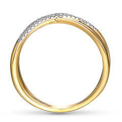 Pierścionek z diamentami (R80504 Y)