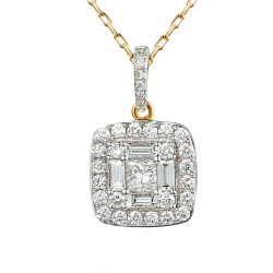 Zawieszka z diamentami (P52658 Y) - zdjęcie: 2