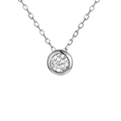 Naszyjnik z diamentem (N08999 W C 0,02ct)