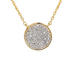 Naszyjnik z diamentami (N03632 Y C)