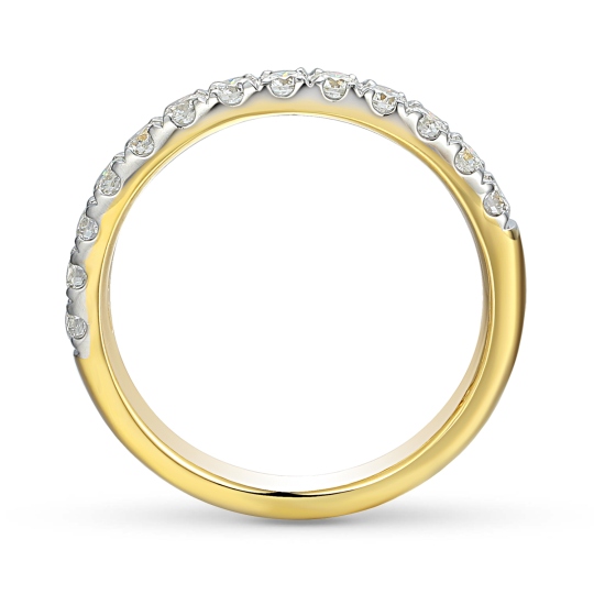 Obrączka ślubna z diamentami, 0,50 ct (O-R59652 Y): 10