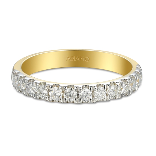 Obrączka ślubna z diamentami, 0,50 ct (O-R59652 Y): 10