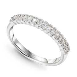 Obrączka z diamentami, 2,7 mm (O-R83211 W): 7 - zdjęcie: 3