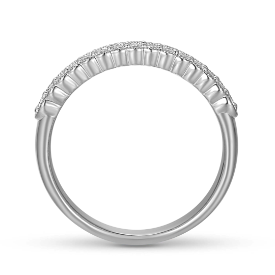 Obrączka z diamentami, 2,7 mm (O-R83211 W): 7