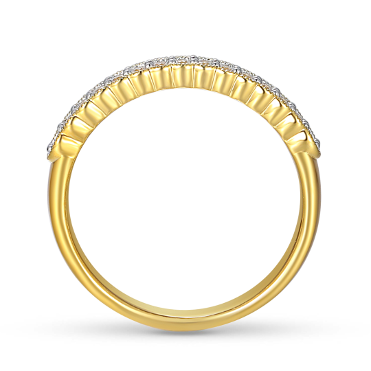 Obrączka z diamentami, 2,7 mm (O-R83211 Y): 7