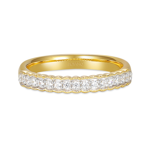 Obrączka z diamentami, 2,7 mm (O-R83211 Y)