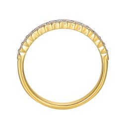 Obrączka z diamentami (O-R87870 Y): 7 - zdjęcie: 4