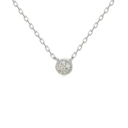 Naszyjnik z diamentami (N05947 W C) - zdjęcie: 2