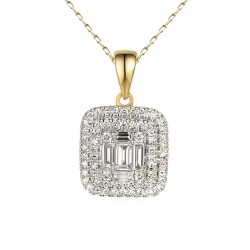 Zawieszka z diamentami (P59279 Y) - zdjęcie: 2