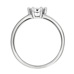 Pierścionek z diamentami (R48553 W): 9 - zdjęcie: 5