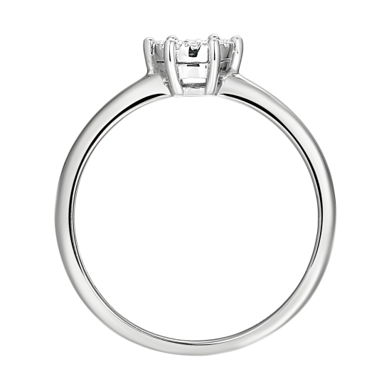 Pierścionek z diamentami (R48553 W): 13