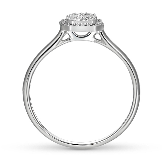 Pierścionek z diamentami (R59436 W): 15