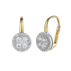 Kolczyki z diamentami (E61528 YW P D)