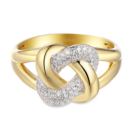 Pierścionek z diamentami (R95398 Y): 10