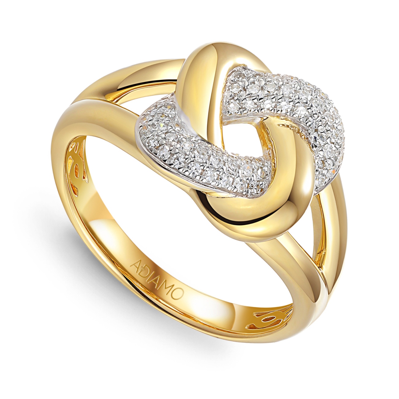 Pierścionek z diamentami (R95398 Y): 10