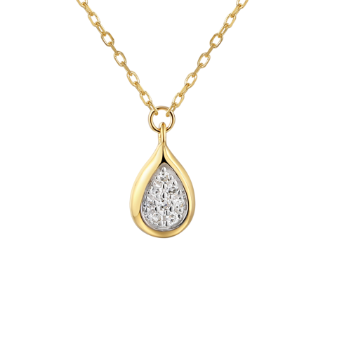 Naszyjnik z diamentami (N11776 Y)