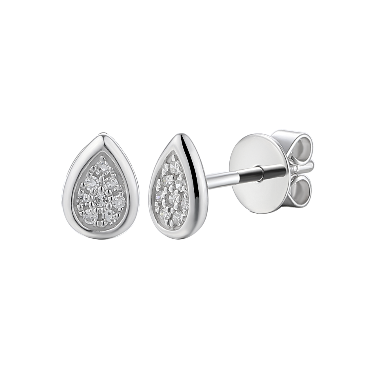 Kolczyki z diamentami (E96274 W S)