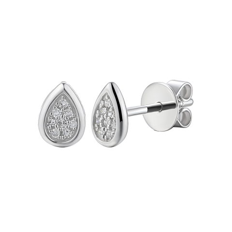 Kolczyki z diamentami (E96274 W S)