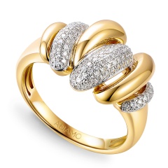 Pierścionek z diamentami (R95431 Y)