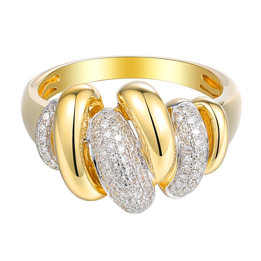 Pierścionek z diamentami (R95431 Y)