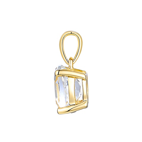 Zawieszka z białym topazem (P43062 Y WT)