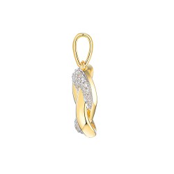 Zawieszka z diamentami (P95398 Y) - zdjęcie: 4