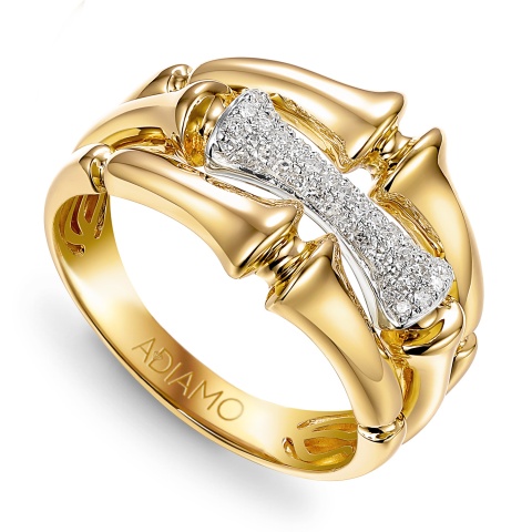 Pierścionek z diamentami (R97094 Y)