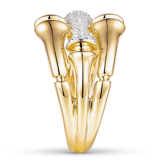 Pierścionek z diamentami (R97094 Y)