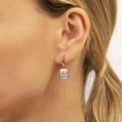 Kolczyki z diamentami (E95522 Y A) - zdjęcie: 3