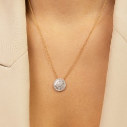 Naszyjnik z diamentami (N11876 Y) - zdjęcie: 3