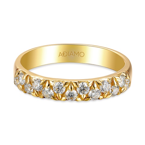 Pierścionek z diamentami (R89045 Y)