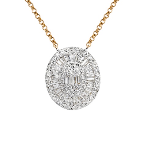 Naszyjnik z diamentami (N11877 Y)