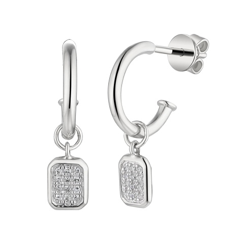 Kolczyki wiszące z diamentami (E96275 W SW)