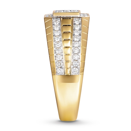 Sygnet męski z diamentami (R95258 Y)