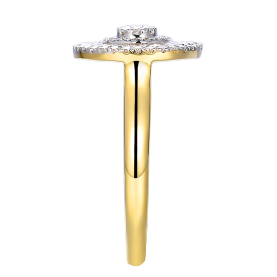 Pierścionek z diamentami (R95391 Y)