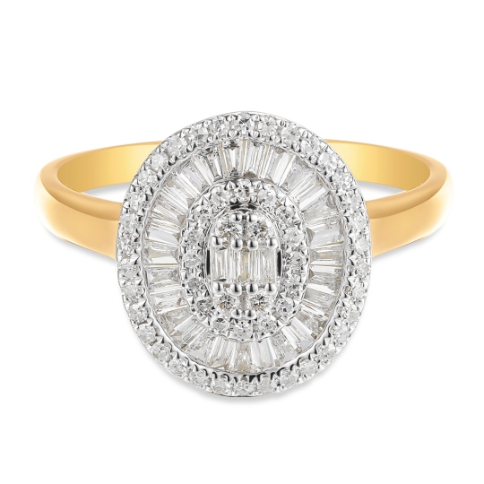 Pierścionek z diamentami (R95393 Y)