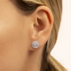 Kolczyki z diamentami (E95391 Y S) - zdjęcie: 3