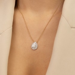 Naszyjnik z diamentami (N11875 Y) - zdjęcie: 3