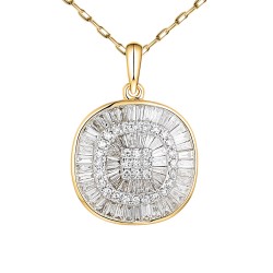 Zawieszka z diamentami (P94884 Y) - zdjęcie: 2