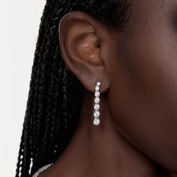 Kolczyki z diamentami laboratoryjnymi - zdjęcie: 3