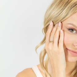 Pierścionek z cytrynem (R75895 Y CT): 8 - zdjęcie: 3