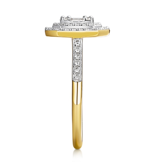 Pierścionek z diamentami (R85660 Y): 10