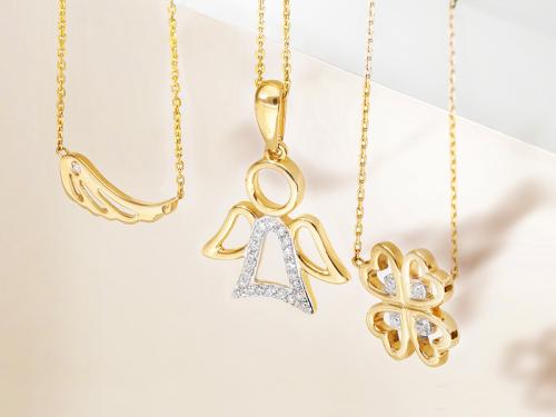 Prezent na komunię i chrzest. Diamentowa biżuteria