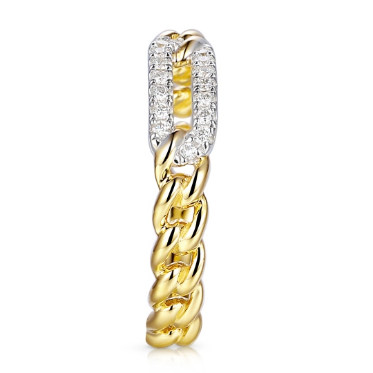 Pierścionek z diamentami (R96964 Y): 10