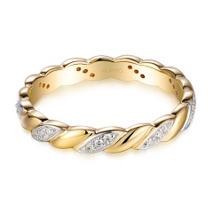 Pierścionek z diamentami (R97775 Y)